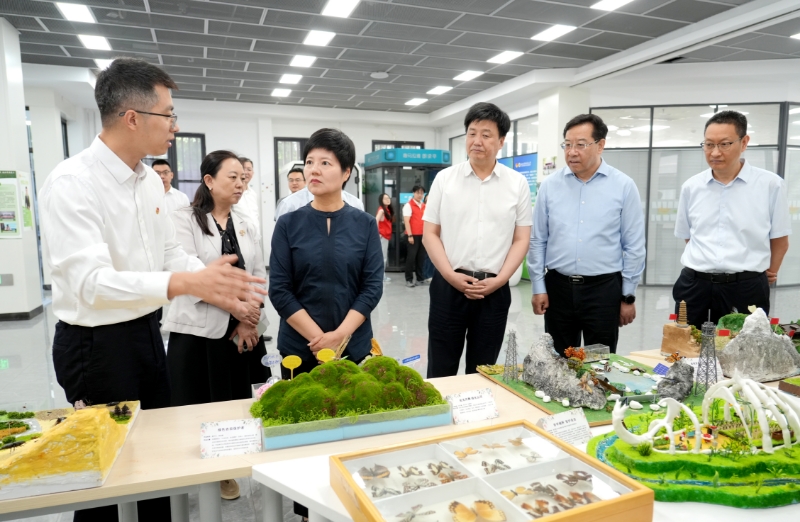蔡丽新调研指导我院志愿服务工作
